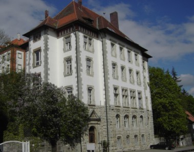 Ein Bild vom Gebäude des Amtsgerichts Langenburg